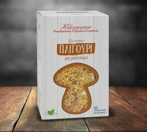 Θρεπτικό Πλιγούρι με μανιτάρι