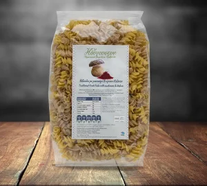 Βιδουλες με μανιτάρι και Κρόκο Κοζάνης