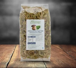 Χυλοπίτες με μανιτάρι και άγριο σκόρδο